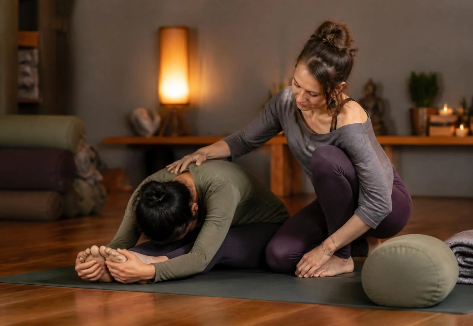 Persoonlijke yogabegeleiding in een rustige studio in Groningen